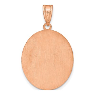 Rose Gold-Plated Sterling Silver Personalized Monogram Pendant – view 4