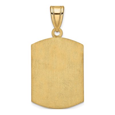 14K Yellow Gold Monogram Pendant – view 4