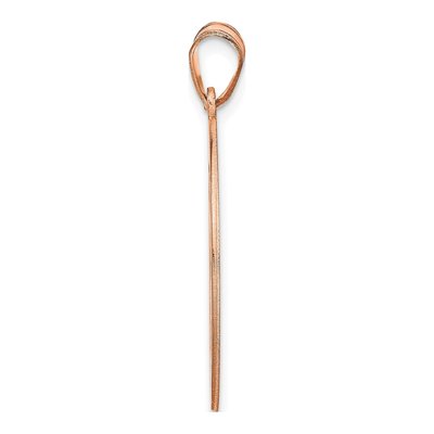 14K Rose Gold Family Monogram Pendant – view 3