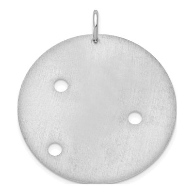 Sterling Silver Personalized Birthstone Signature Pendant – view 4