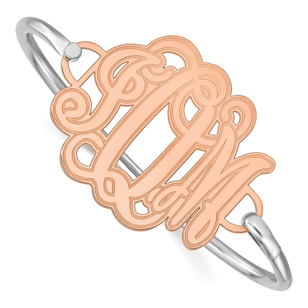 Personalized Monogram Bangle