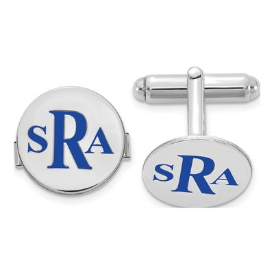 Personalized Monogram Cuff Links