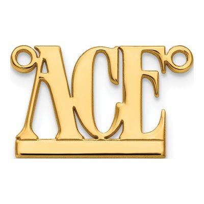 Gold-Plated Sterling Silver Personalized Name Plate Pendant – view 2
