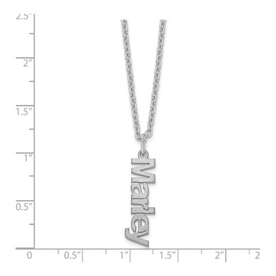Sterling Silver Personalized Name Necklace – view 3
