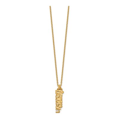 Gold-Plated Sterling Silver Personalized 3-Name Necklace – view 4