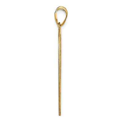 14K Yellow Gold Heart Family Tree Pendant – view 2