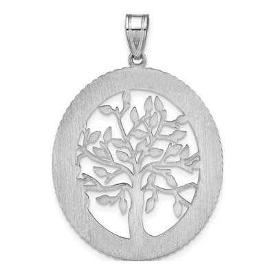 Sterling Silver Personalized Family Tree Pendant – view 4