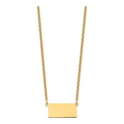 Gold-Plated Sterling Silver Kansas State Pendant Necklace – view 3