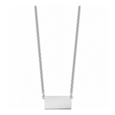 Sterling Silver Kansas State Pendant Necklace – view 3