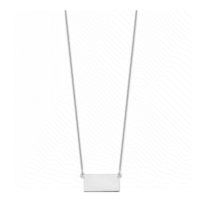 14K White Gold Kansas State Pendant Necklace – view 2