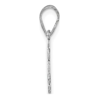 Sterling Silver Iowa State Pendant – view 3