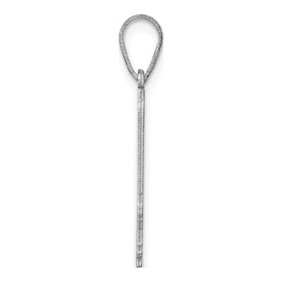 Sterling Silver Illinois State Pendant – view 3