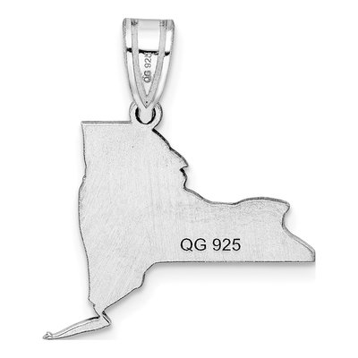 Sterling Silver York State Pendant – view 5