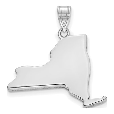 Sterling Silver York State Pendant