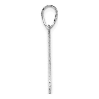 14K White Gold Hampshire State Pendant – view 3
