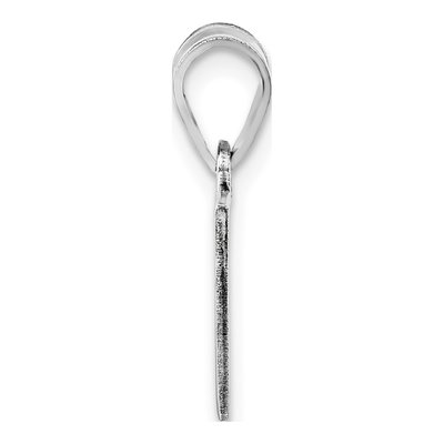 14K White Gold Oklahoma State Pendant – view 3