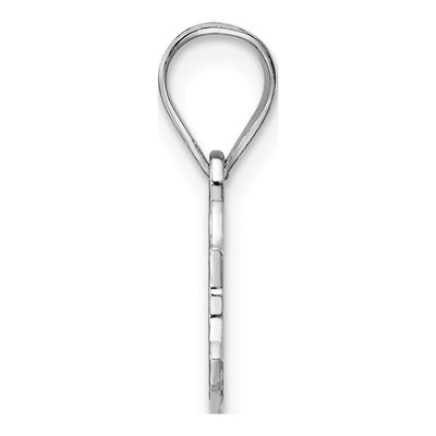 14K White Gold Pennsylvania State Pendant – view 3