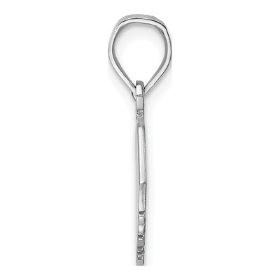 14K White Gold South Carolina State Pendant – view 3