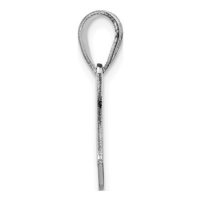 14K White Gold Washington State Pendant – view 3