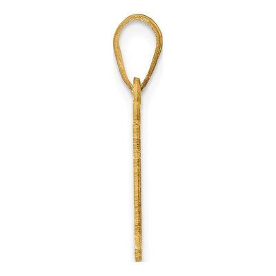 14K Yellow Gold Arkansas State Pendant – view 3