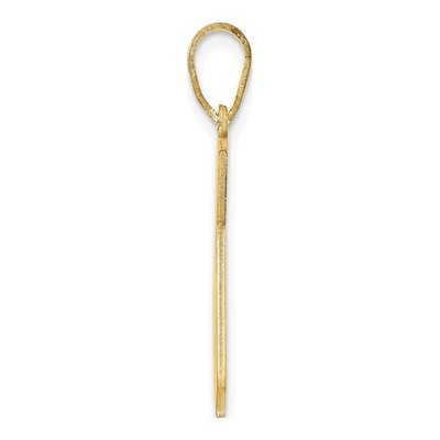 14K Yellow Gold California State Pendant – view 2