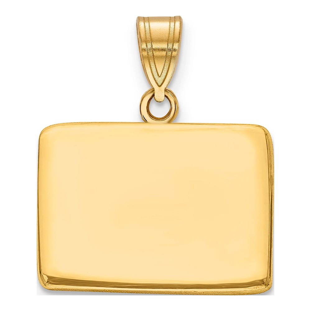 14K Yellow Gold Colorado State Pendant
