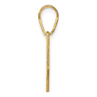 14K Yellow Gold Connecticut State Pendant – view 2