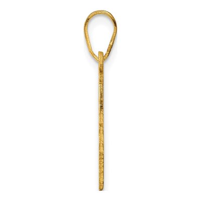 14K Yellow Gold Georgia State Pendant – view 3