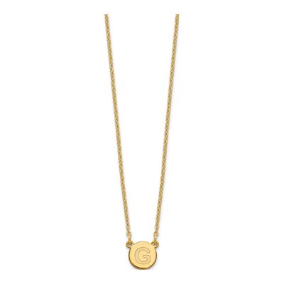 Gold-Plated Sterling Silver Letter G Necklace – view 3