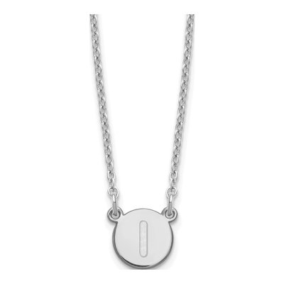 Sterling Silver Initial I Necklace