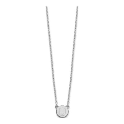 Sterling Silver Letter U Necklace – view 2