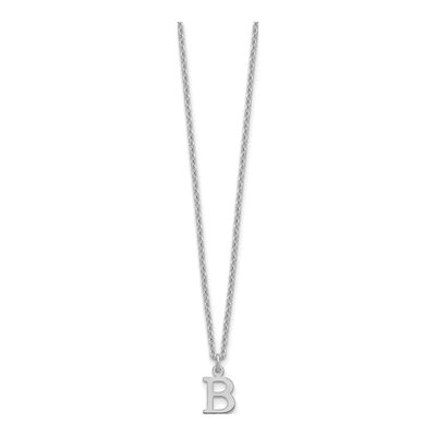 Gold-Plated Sterling Silver Letter B Necklace – view 2