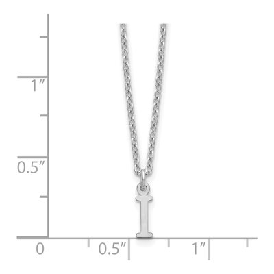 Gold-Plated Sterling Silver Initial I Necklace – view 3