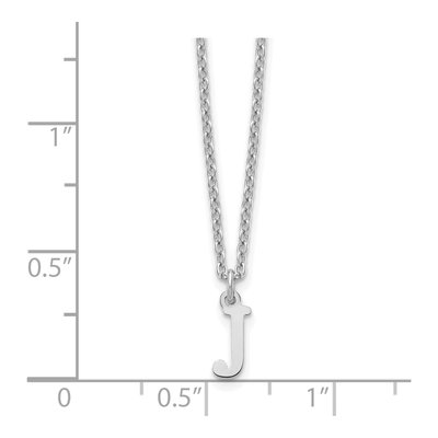 Gold-Plated Sterling Silver Letter J Necklace – view 3