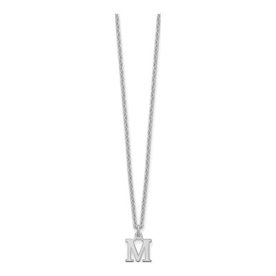 Gold-Plated Sterling Silver Letter M Necklace – view 2