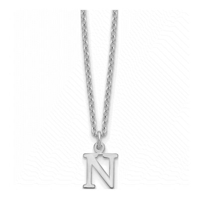 Gold-Plated Sterling Silver Letter N Necklace