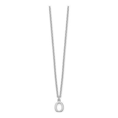 Gold-Plated Sterling Silver Letter O Necklace – view 2
