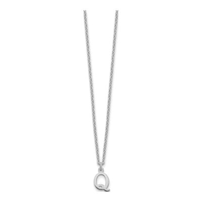 Gold-Plated Sterling Silver Letter Q Necklace – view 2