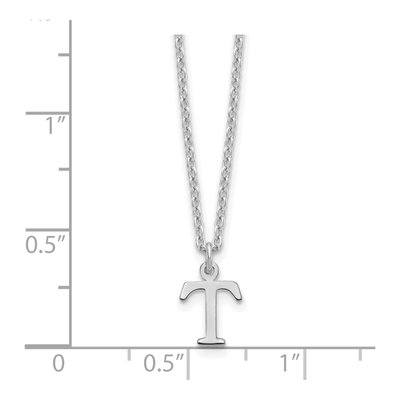 Gold-Plated Sterling Silver Letter T Necklace – view 3