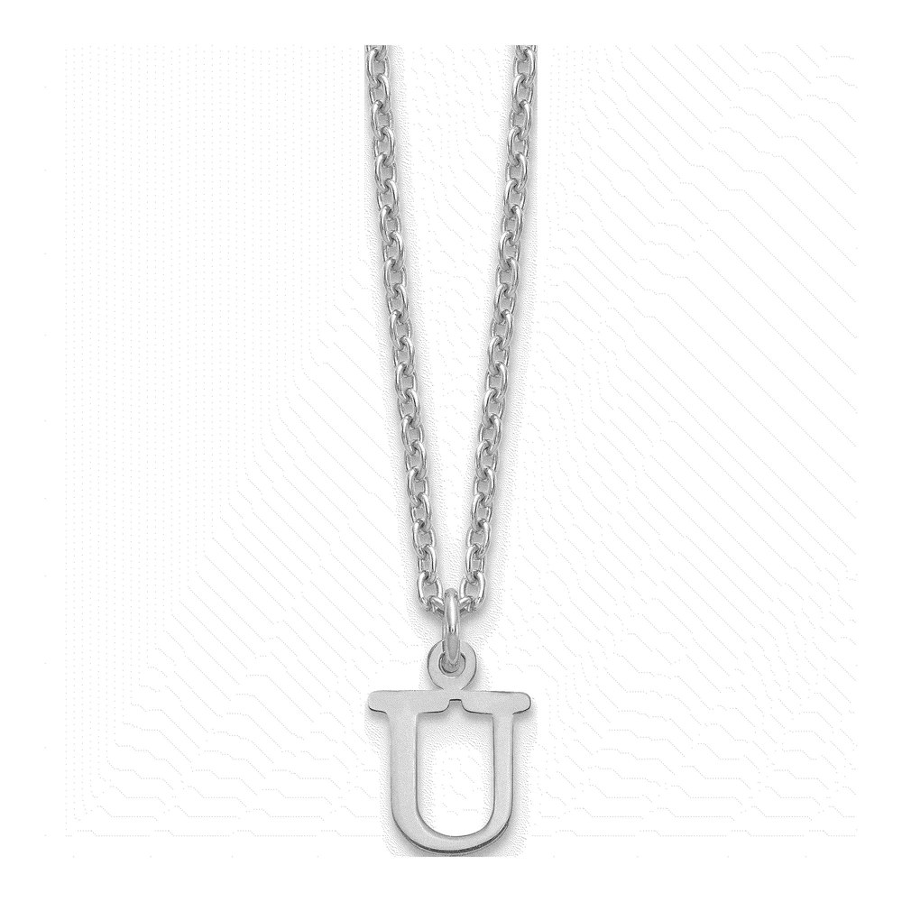 Gold-Plated Sterling Silver Letter U Necklace