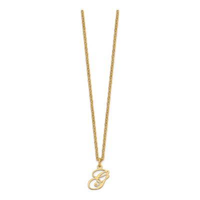 Gold-Plated Sterling Silver Letter G Necklace – view 3