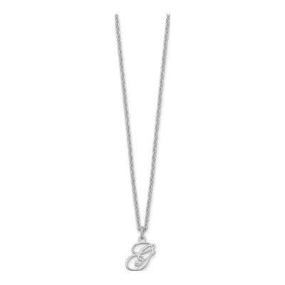 Sterling Silver Letter G Necklace – view 3