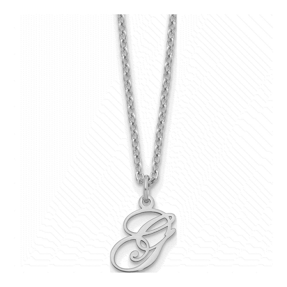 Sterling Silver Letter G Necklace