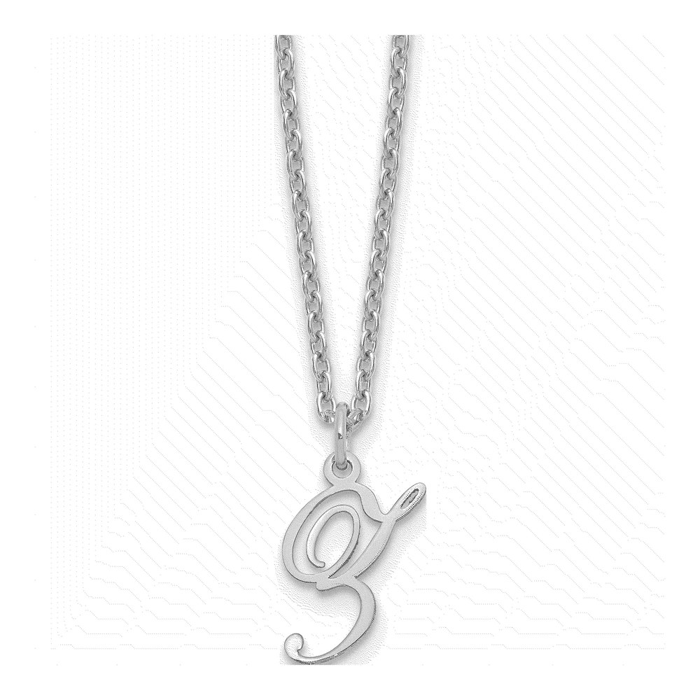 Sterling Silver Letter Z Necklace