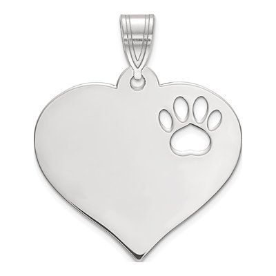 Sterling Silver Heart Pendant