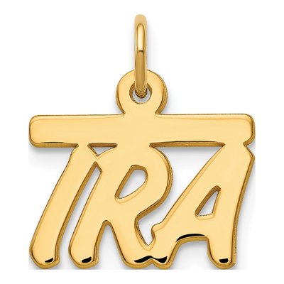 Gold-Plated Sterling Silver Personalized Name Plate Pendant – view 2