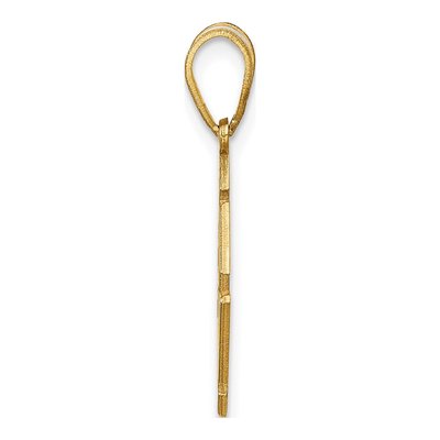 Gold-Plated Sterling Silver Personalized Monogram Pendant – view 2