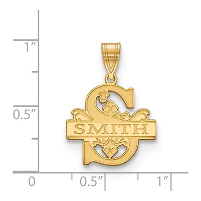 Gold-Plated Sterling Silver Personalized Initial Family Name Pendant – view 2