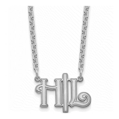 Sterling Silver Personalized Initials Necklace