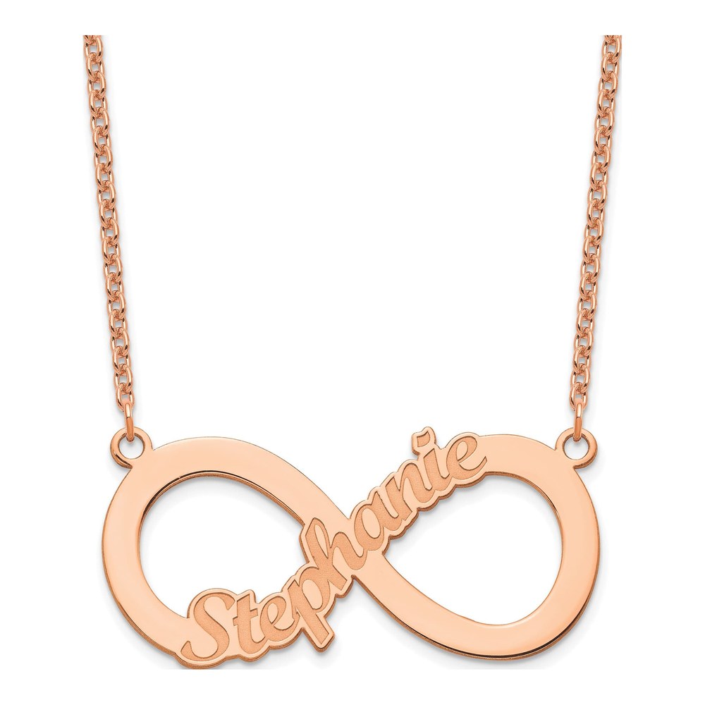 Personalized Name Infinity Necklace